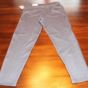 Flirtitude Active Wear Leggings - Dark Gray - Size Medium